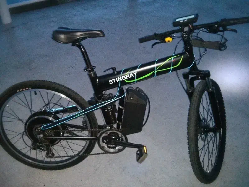 Custom electric bicycle